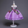 Scalloped newst baby flower girl ball gown dresses for girls flower